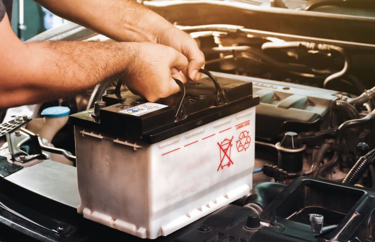 car battery check and replacement